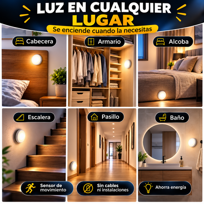 SensorLight Pro – Luz LED Automática (Pack x3)